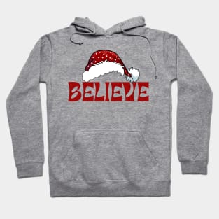 Believe in Santa Christmas Apparel Hoodie